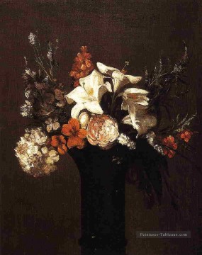 Fleurs4 peintre de fleurs Henri Fantin Latour Peinture à l'huile